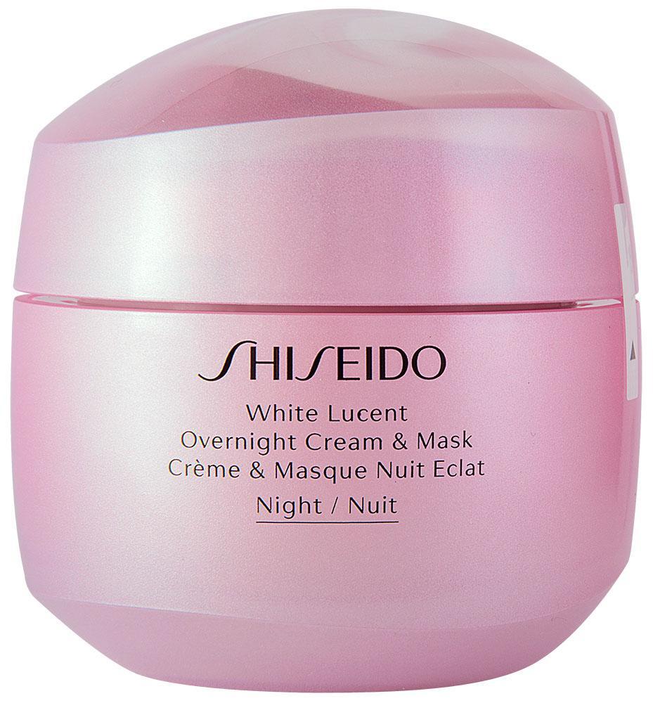 Shiseido White Lucent Overnight Cream & Mask Нощен хидратиращ крем и маска за жени