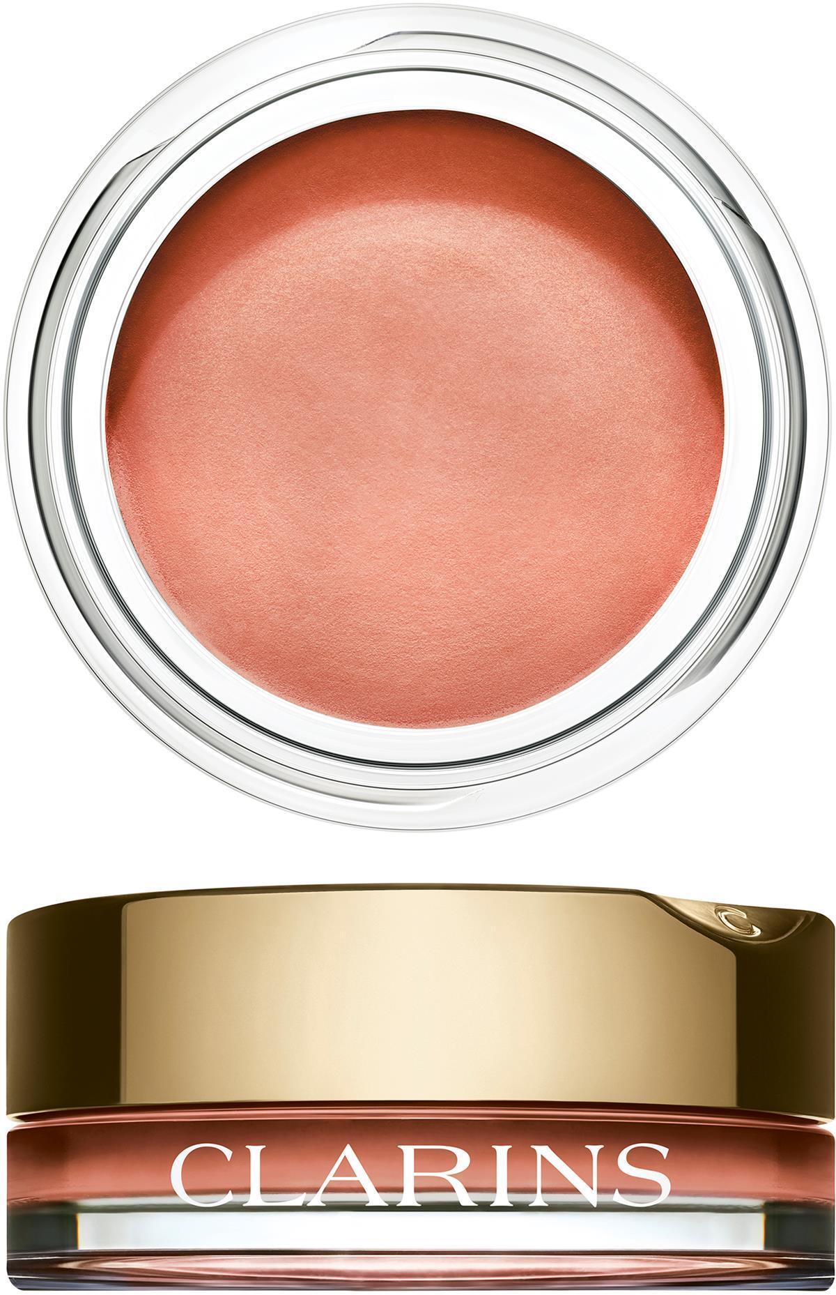 Clarins Ombre Satin Eyeshadow 08 Glossy Coral Кремообразни сенки за очи без опаковка