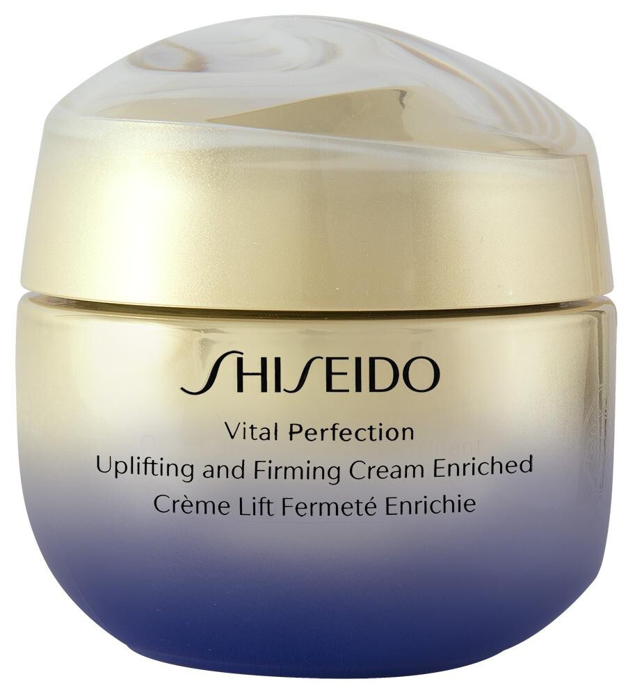 Shiseido Vital Perfection Uplifting and Firming Cream Enriched Богат дневен крем за лице с лифтинг ефект