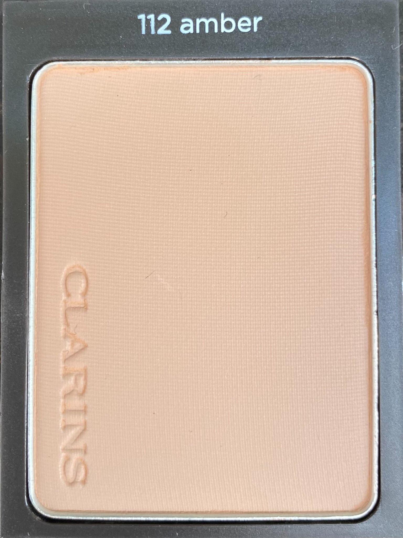 Clarins Everlasting Compact Long-Wearing & Comfort Foundation 112 Amber Компактен фон дьо тен без опаковка