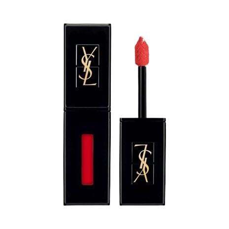 Yves Saint Laurent Vernis a Levres Vinyl Cream 411 Rhythm Red Течно червило без опаковка