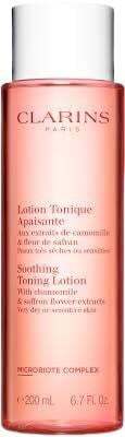 Clarins Cleansing Soothing Toning Lotion успокояващ почистващ тоник за лице за суха и чувствителна кожа Clarins Cleansing Soothing Toning Lotion успокояващ почистващ тоник за лице за суха и чувствителна кожа