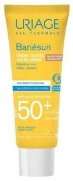 Uriage Bariesun SPF50+ Тониран слънцезащитен крем за лице