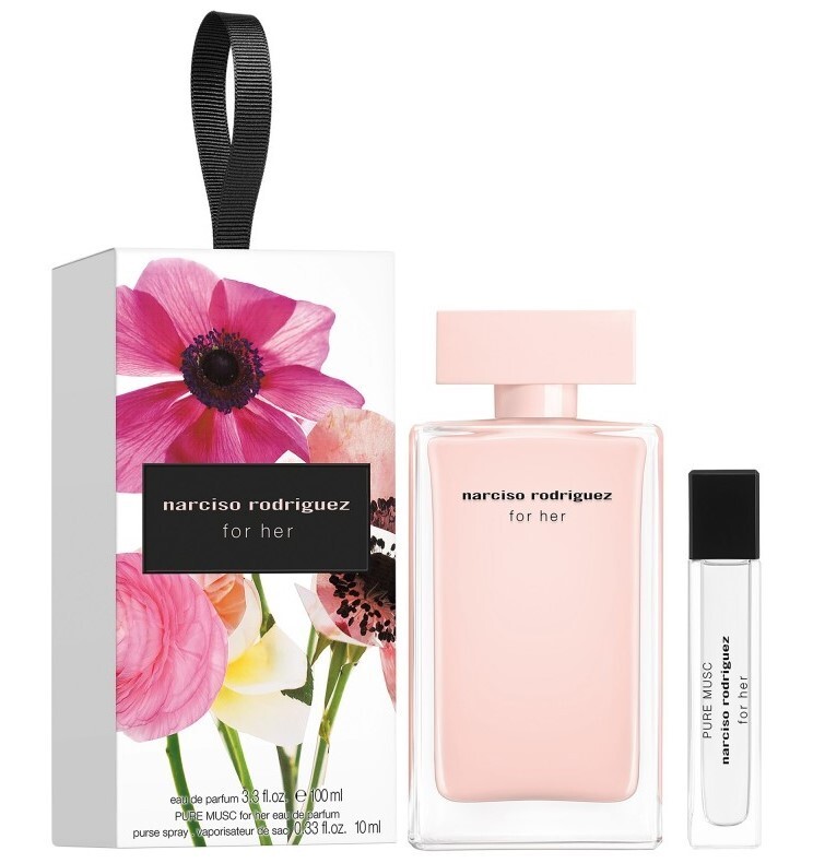 Narciso Rodriguez for Her с подарък миниатюра Narciso Rodriguez Pure Musc for Her