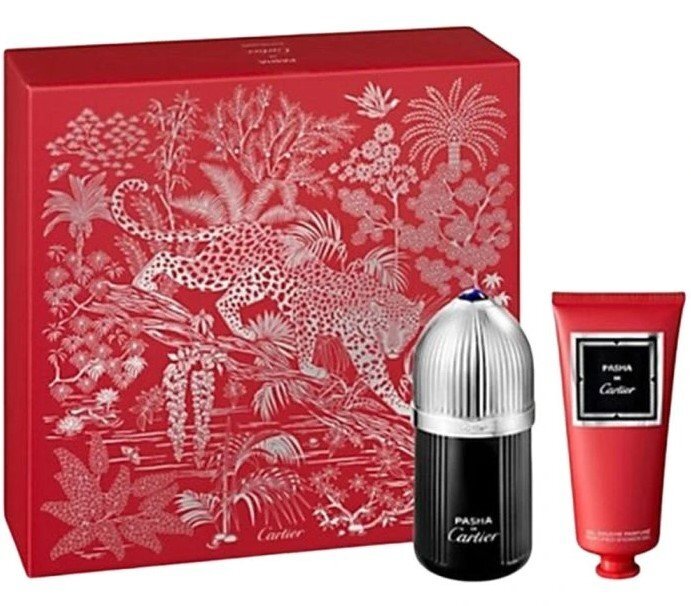 Cartier Pasha Edition Noire Подаръчен комплект за мъже