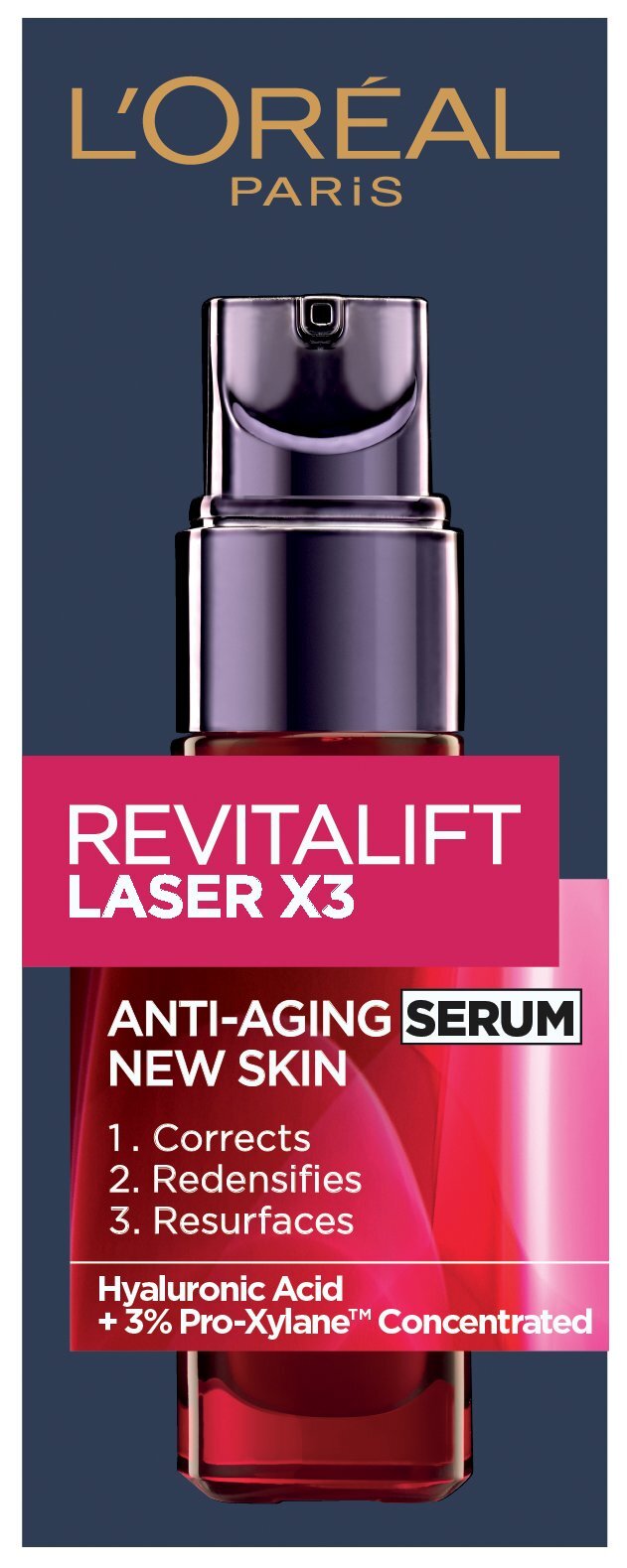 L\'Oréal  DERMO REVITALIFT LASER X3 СЕРУМ 30мл