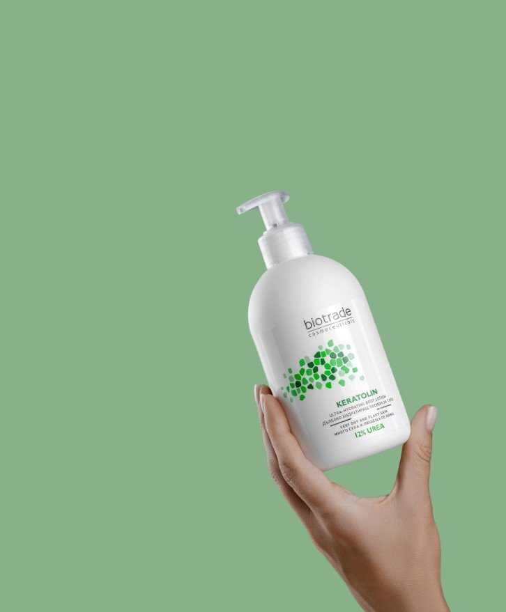 Biotrade Keratolin Body 12% Urea Дълбоко хидратиращ лосион за тяло с 12% уреа