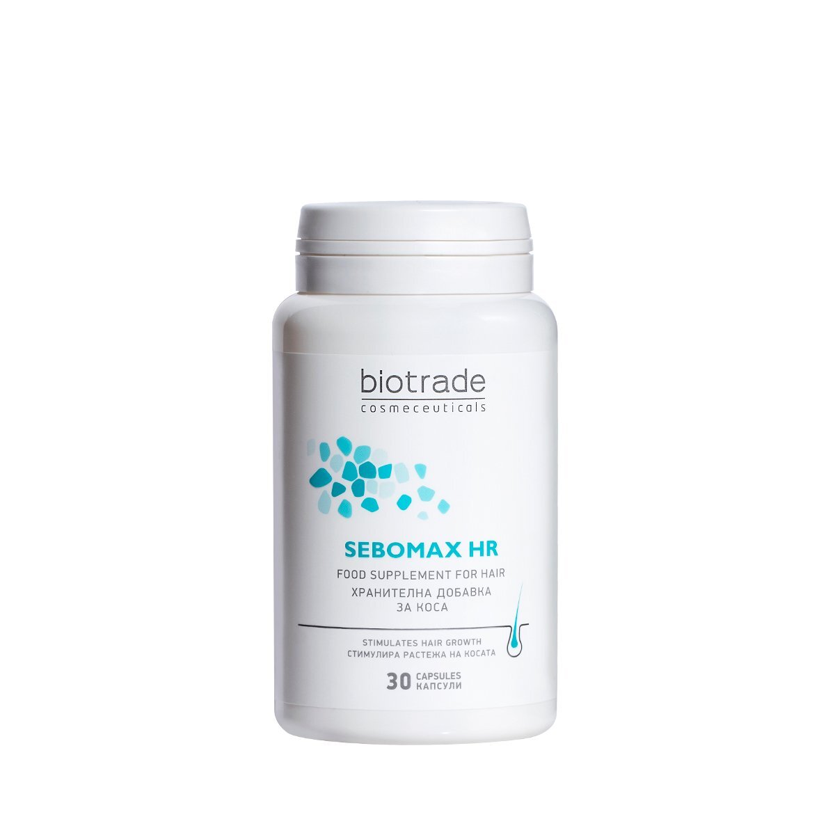 Biotrade Sebomax HR Хранителна добавка за коса