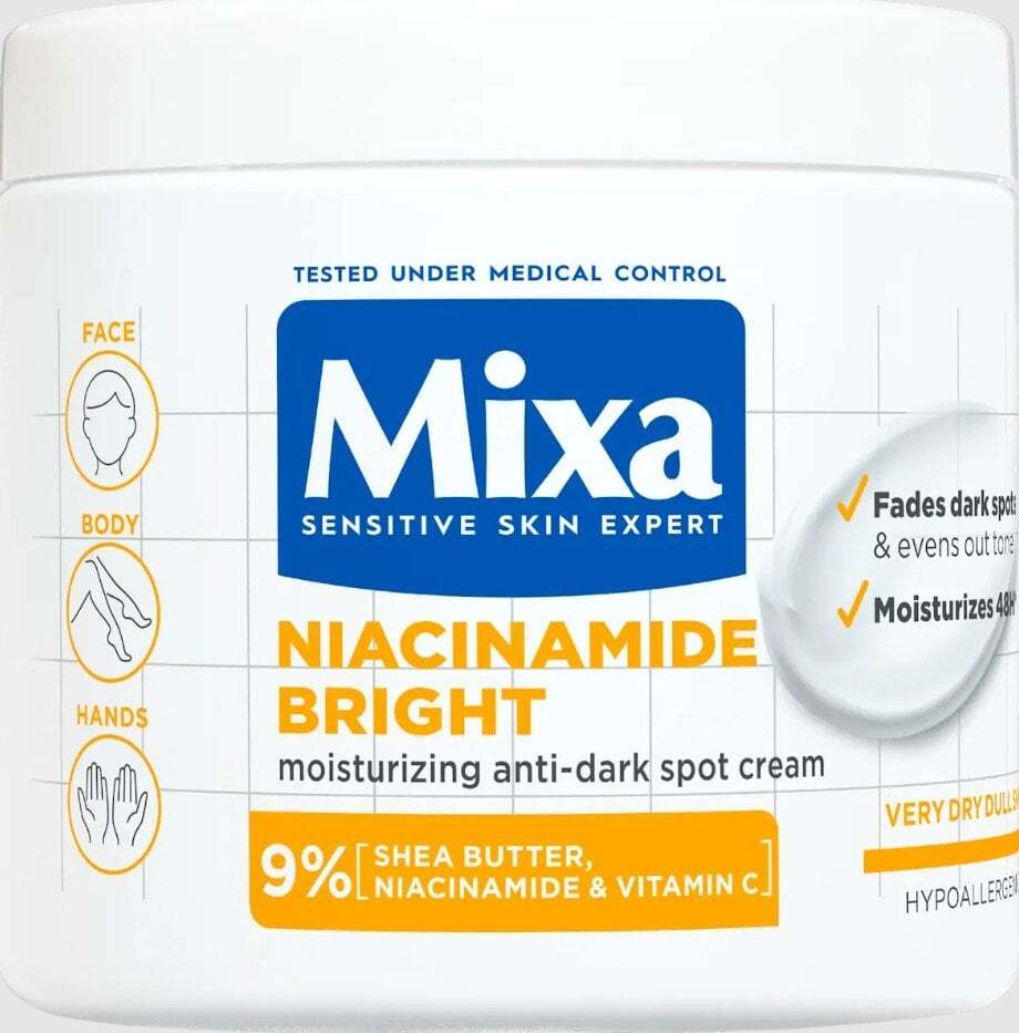 Mixa Niacinamide Bright Multi-Purpose Cream Sample Мостра