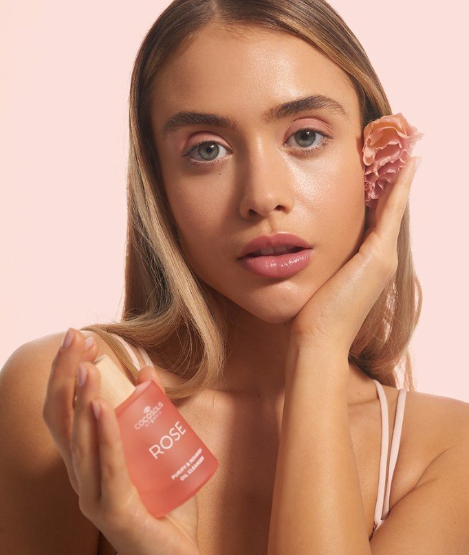Cocosolis ROSE Purify & Nourish Oil Cleanser Почистващо масло за лице