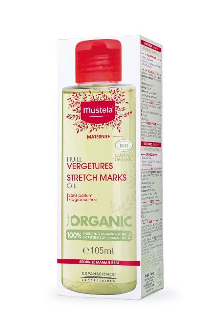 Mustela Maternite Био органик олио против стрии действие 3 в 1