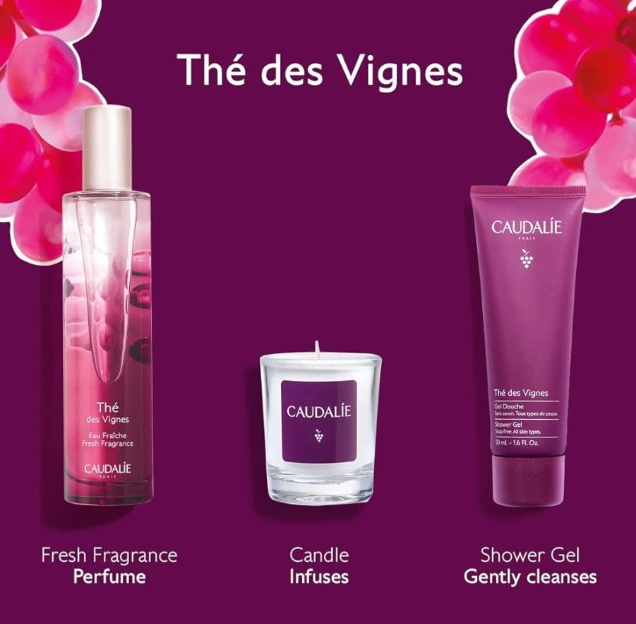 Caudalie Thé Des Vignes Козметичен комплект