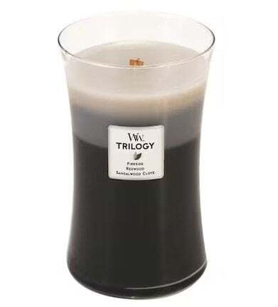 WoodWick Wood Smoke Ароматна свещ с дървен фитил