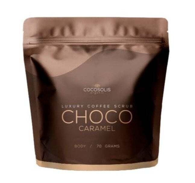 Cocosolis Coffee Scrub Choco Caramel Pouch Скраб за тяло