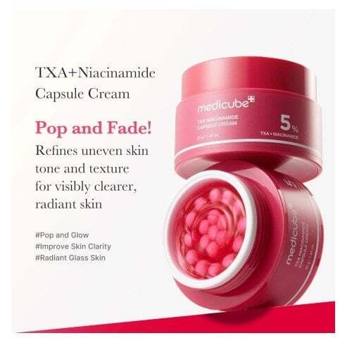 Medicube Txa Niacinamide Capsule Cream Изсветляващ капсулен крем