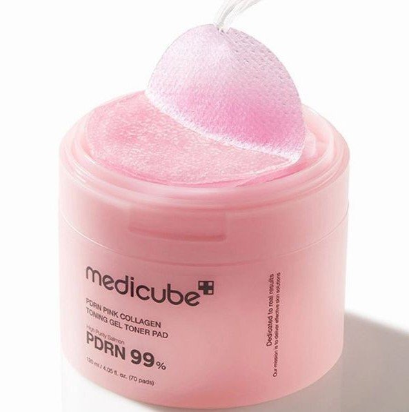 Medicube PDRN Pink Collagen Toning Gel Toner Pads Падове за лице