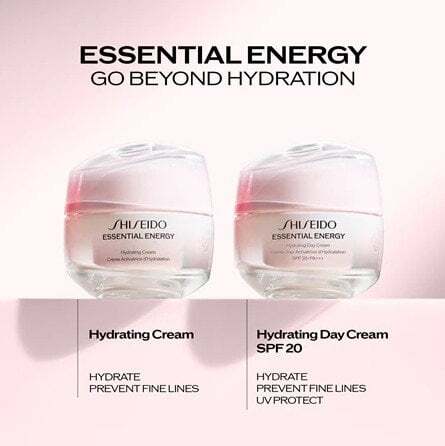 Shiseido Essential Energy Hydrating Day Cream SPF20 Дълбоко хидратиращ крем за лице