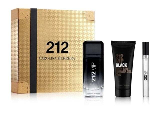 Carolina Herrera 212 Vip Black Подаръчен комплект за мъже