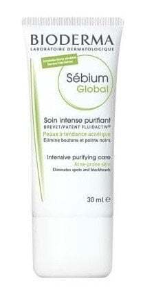 Bioderma Sebium Global Intense Purifying Care Крем за лице против акне