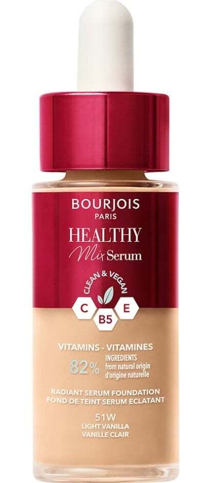 Bourjois Healthy Mix Clean & Vegan Radiant Serum Foundation Серум фон дьо тен