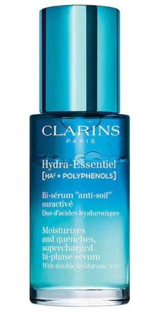 Clarins Hydra-Essentiel [HA²+ Polyphenols] Bi-Phase Serum Двуфазен серум за лице