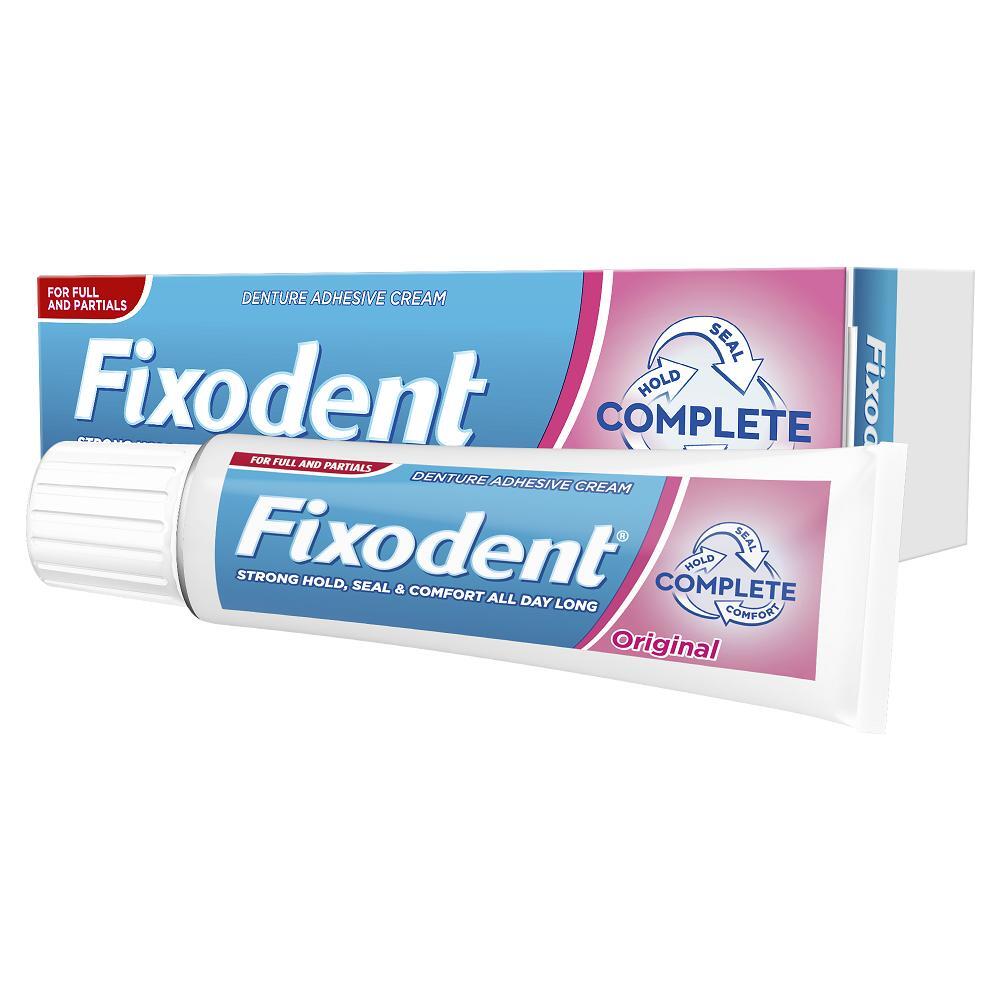 Fixodent Complete Original Стягащ крем за силно задържане