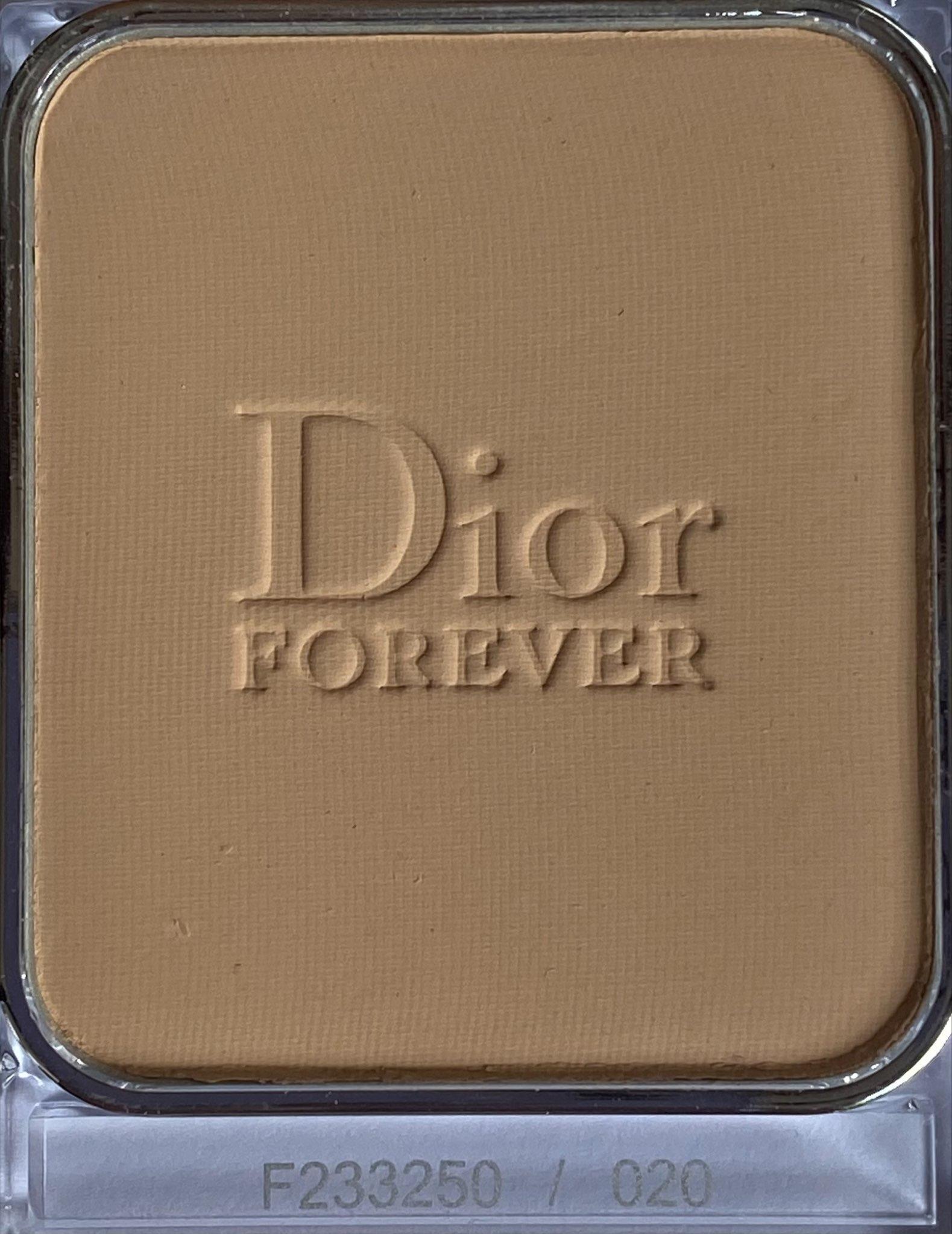 Christian Dior Diorskin Forever Extreme Control Perfect Matte Powder 020 SPF 25 Матираща пудра за лице без опаковка