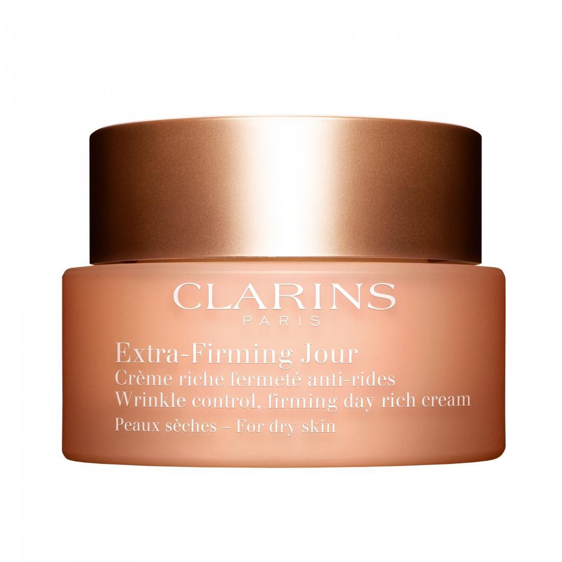 Clarins Extra-Firming Jour Дневен лифтинг крем против бръчки за суха кожа без опаковка