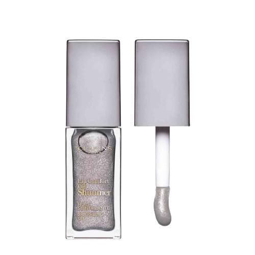 Clarins Lip Comfort Oil Shimmer 01 Sequin Flare Подхранващ блясък за устни без опаковка