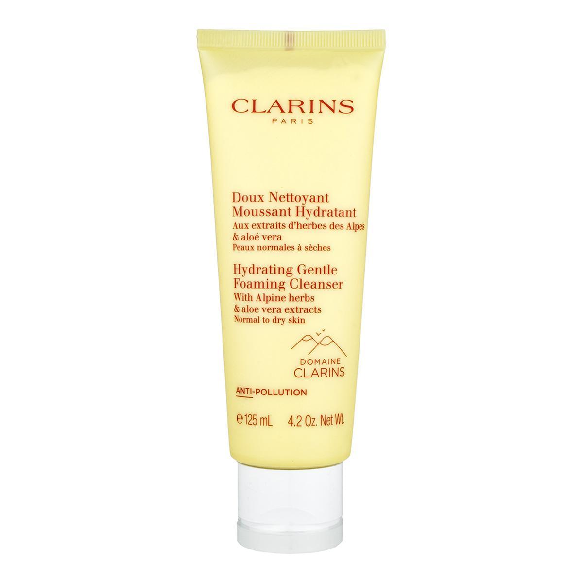 Clarins Purifying Gentle Foaming Cleanser With Alpine Herbs & Aloe Vera Extracts Почистваща пяна за нормална към суха кожа без опаковка