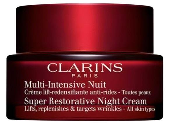Clarins Super Restorative Night Cream Нощен крем против бръчки за зряла кожа за всеки тип кожа без опаковка