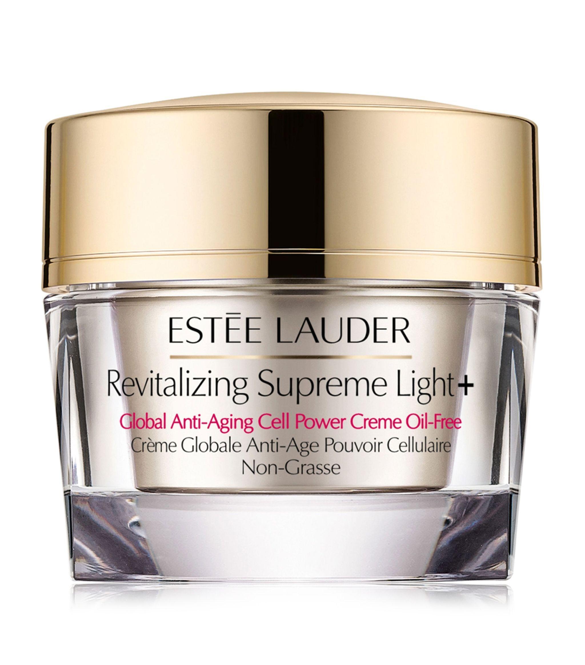 Estee Lauder Revitalizing Supreme Light + Global Anti-Aging Cell Power Creme Oil-Free Ревитализиращ крем против стареене без опаковка