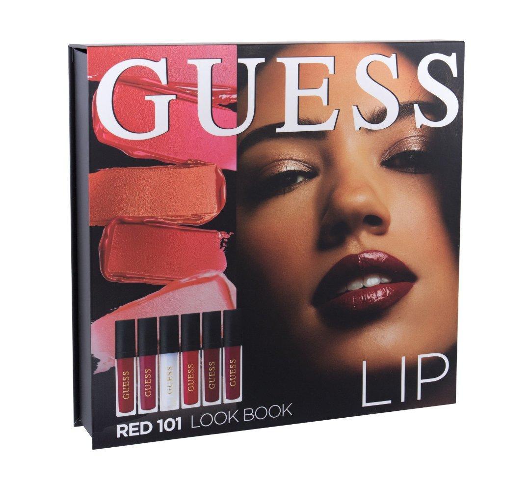 Guess Lip Look Book Kit 101 Red Козметичен комплект за жени