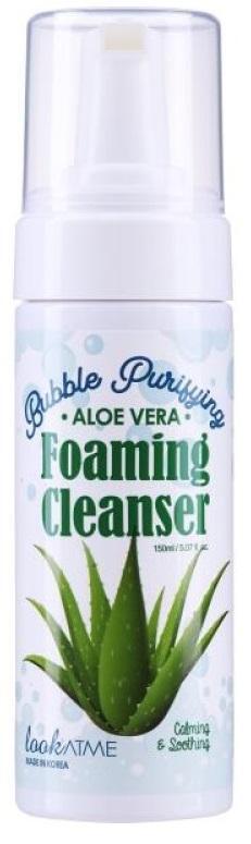 LOOKATME Bubble Purifying Foaming Cleanser Aloe Vera Почистваща пяна за лице с алое