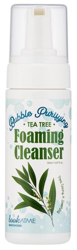 LOOKATME Bubble Purifying Foaming Cleanser Tea Tree Почистваща пяна за лице с чаено дърво