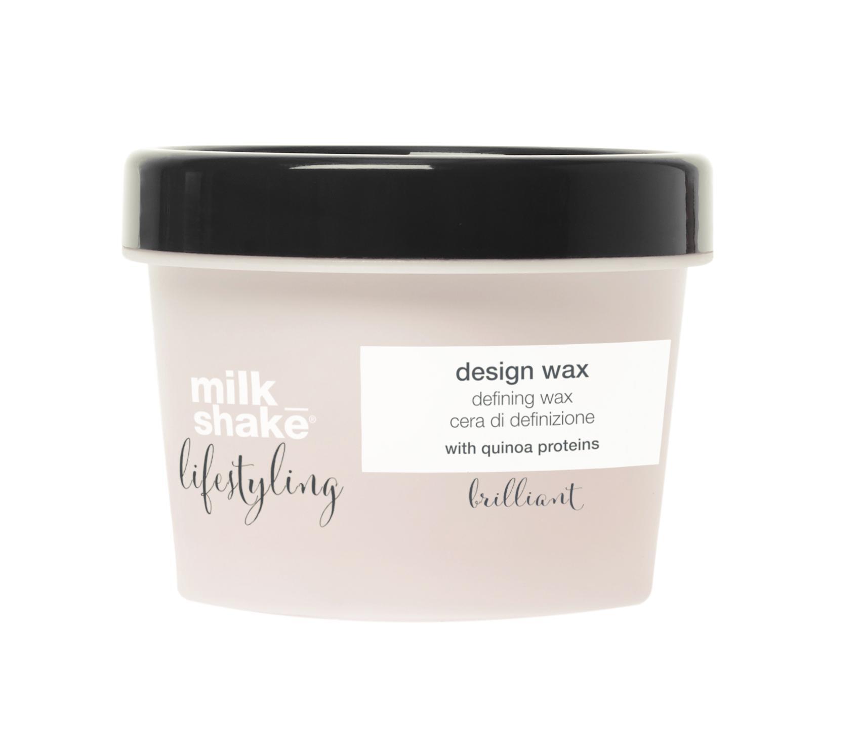 Milk Shake Lifestyling Design Wax Вакса за коса с лека фиксация и блясък