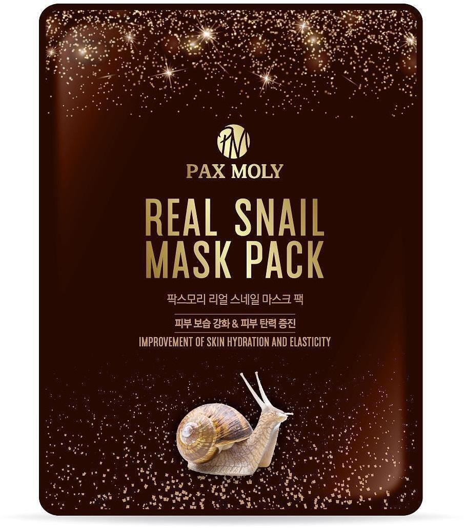 PaxMoly Real Snail Mask Pack Маска за лице с охлювен секрет