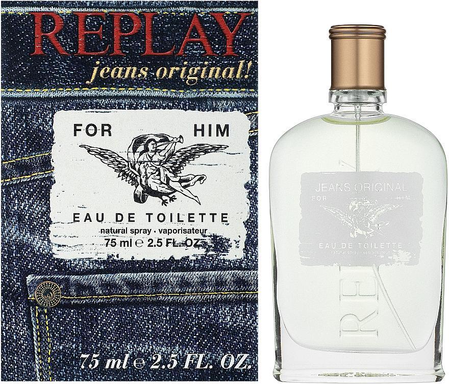 Replay Jeans Original! Тоалетна вода за мъже EDT