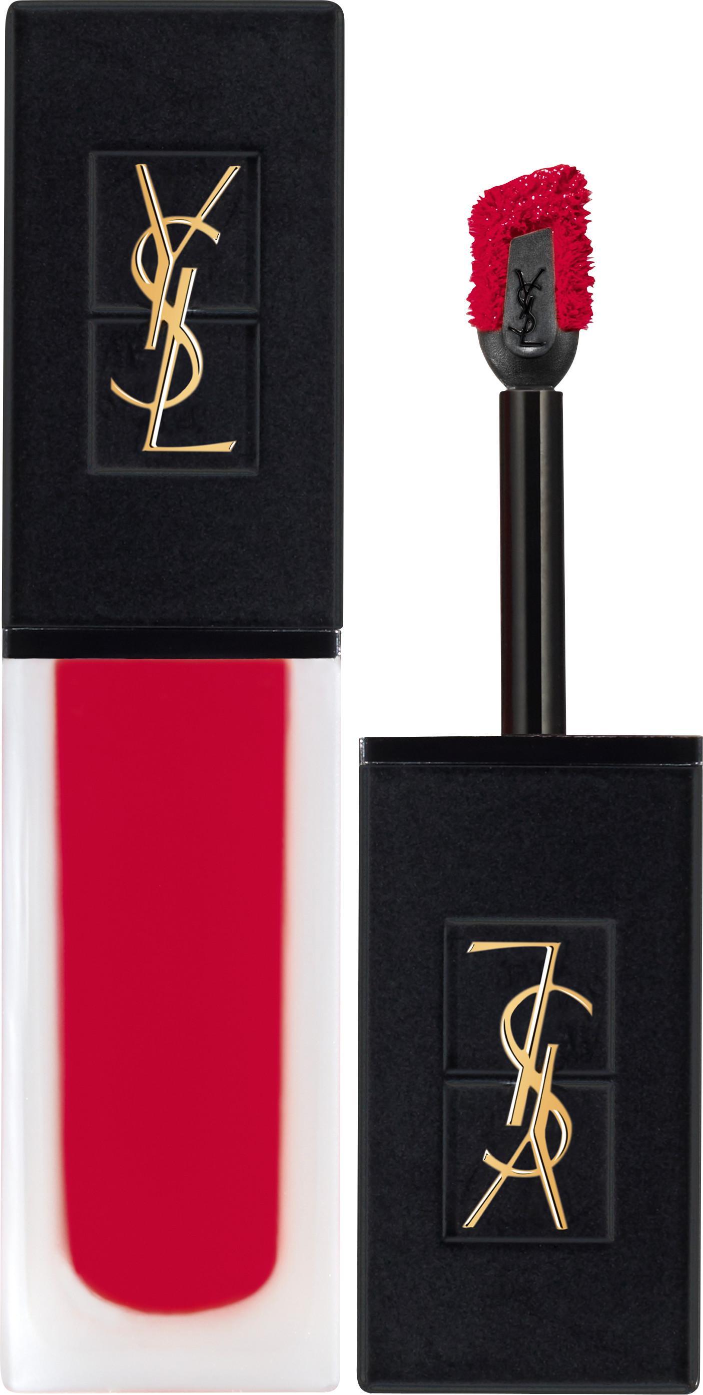 YSL Tatouage Couture Velvet Cream 208 Rouge Faction Течно червило с матов ефект