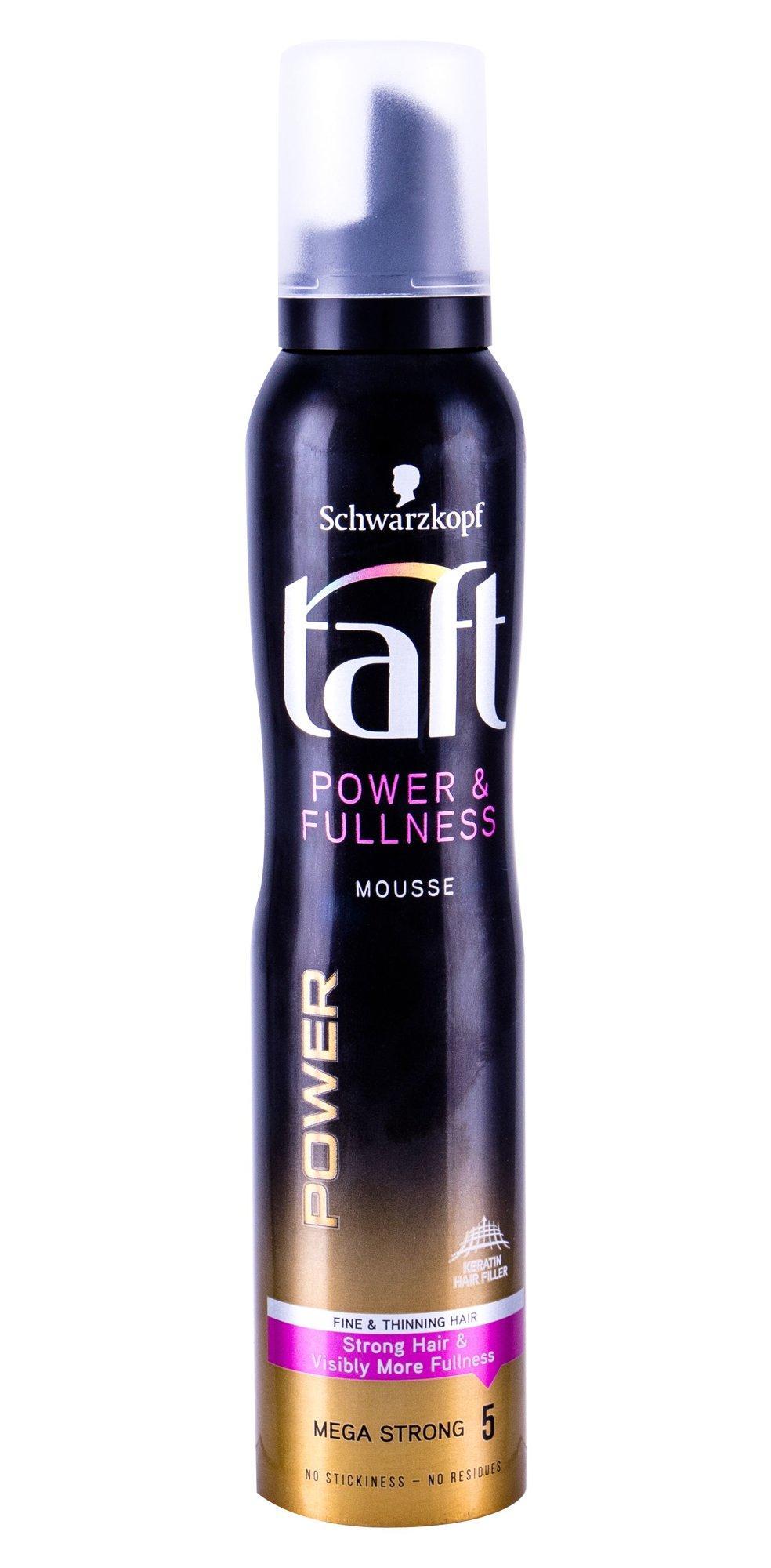 Taft Power Express Volumizing Mega Strong Бързосъхнеща пяна за коса за обем с много силна фиксация