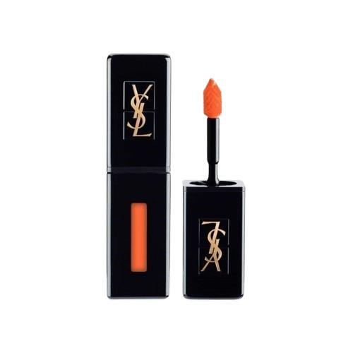 Yves Saint Laurent Vernis a Levres 408 Corail Neon Pop Течно червило без опаковка